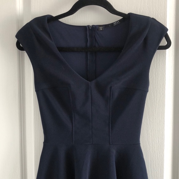 Navy blue skater dress - Picture 2 of 5